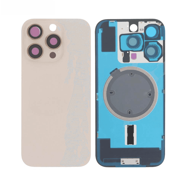Cache Arrière Premium Apple iPhone 16 Pro (Without Parts) Titane Sable