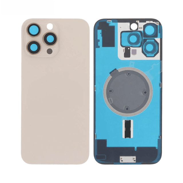 Cache Arrière Premium Apple iPhone 16 Pro Max (Without Parts) Titane Sable