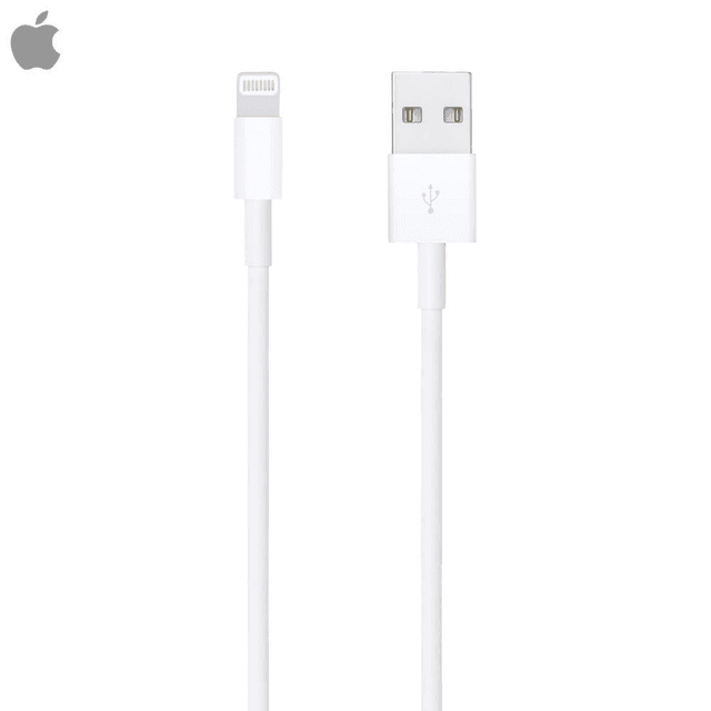 Câble Data USB vers Lightning Apple  18W 2A (1m) Blanc