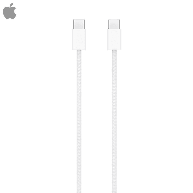 Câble Data Type-C vers Type-C Apple MQKJ3ZM/A 60W (1m) Blanc