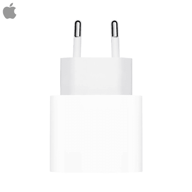 Chargeur Secteur Type-C Apple MHJE3TU/A MUVV3ZM/A 20W 3A Blanc