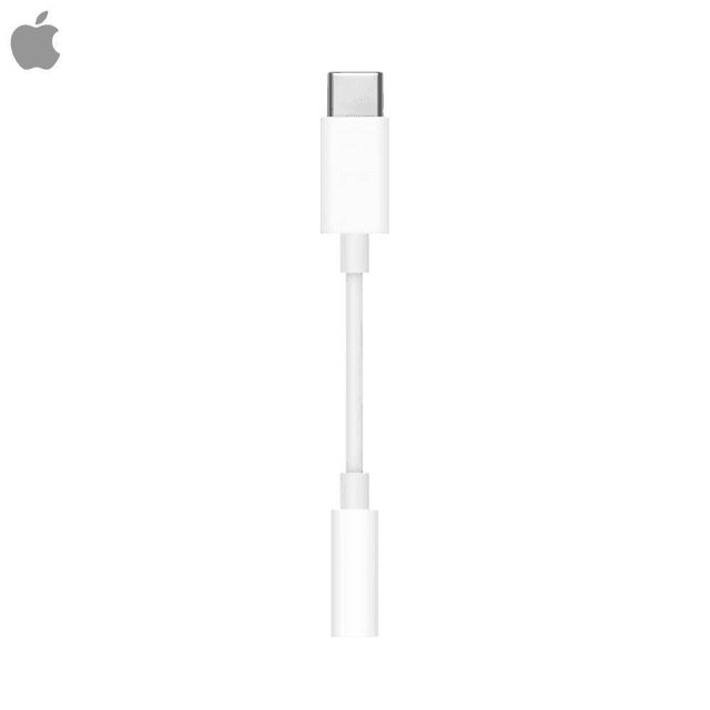 Adaptateur Type-C vers Jack 3.5mm Apple MW2Q3ZM/A Blanc