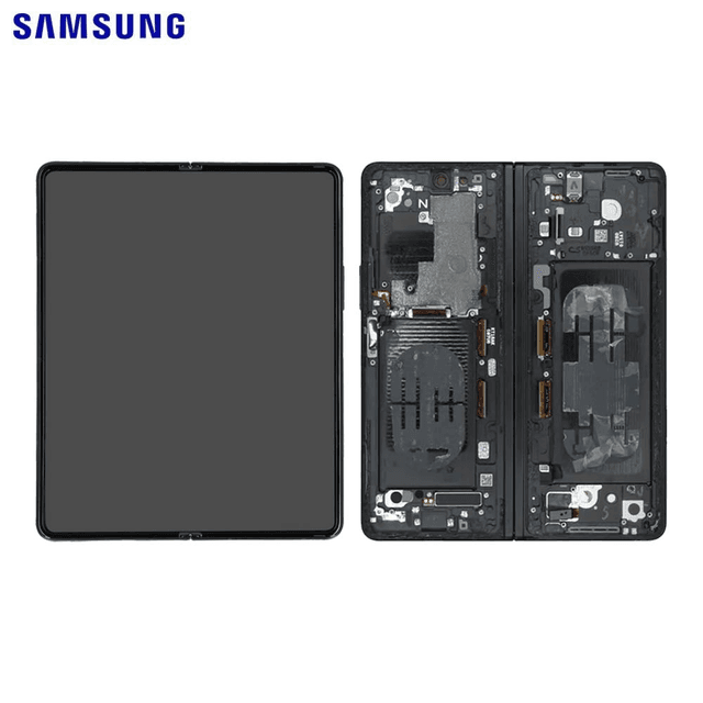 Ecran Tactile Original Samsung Galaxy Z Fold 3 5G F926 GH82-26283A GH82-26284A Phantom Black