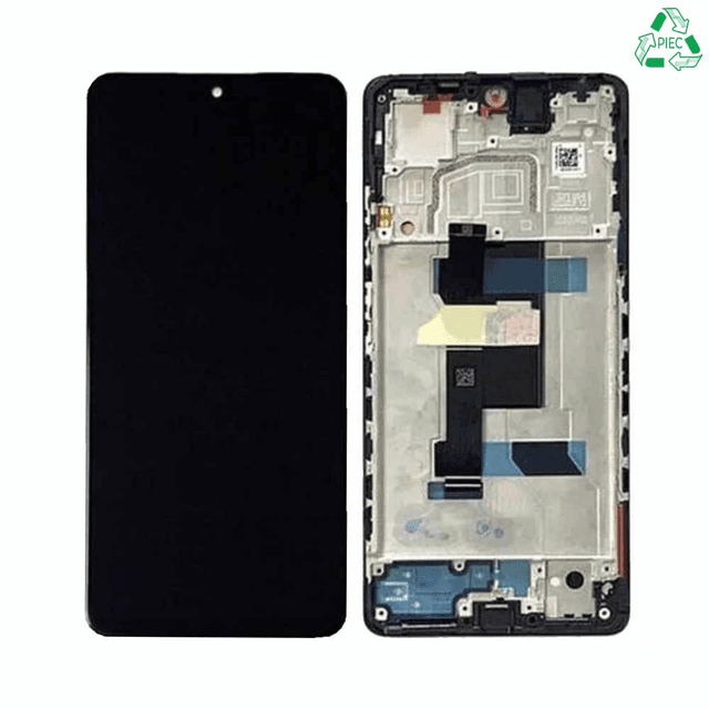 Ecran Tactile Original Pulled avec Châssis (PIEC) Xiaomi Poco X5 Pro 5G Noir