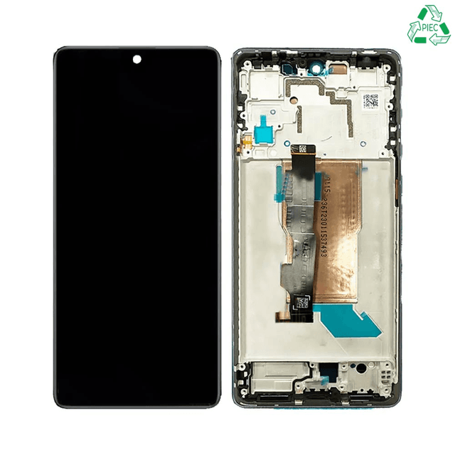 Ecran Tactile Original Pulled avec Châssis (PIEC) Xiaomi POCO F5 5G Noir