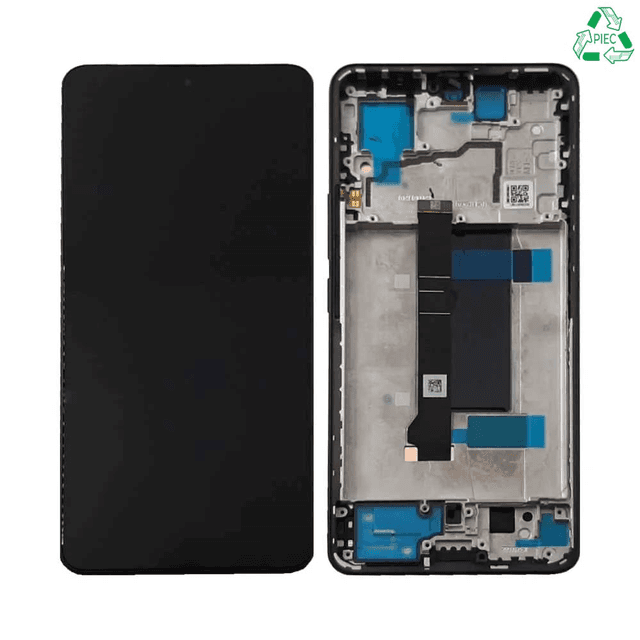 Ecran Tactile Original Pulled avec Châssis (PIEC) Xiaomi Redmi Note 13 Pro 5G Noir