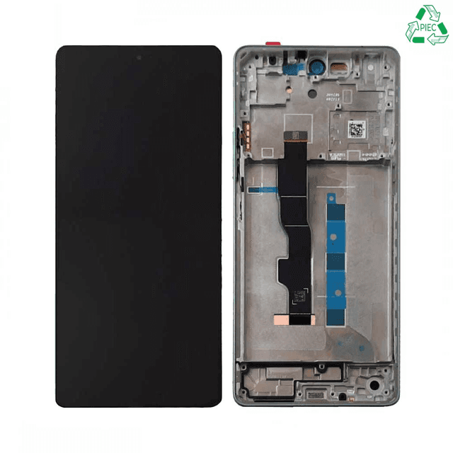 Ecran Tactile Original Pulled avec Châssis (PIEC) Xiaomi Redmi Note 13 5G Bleu