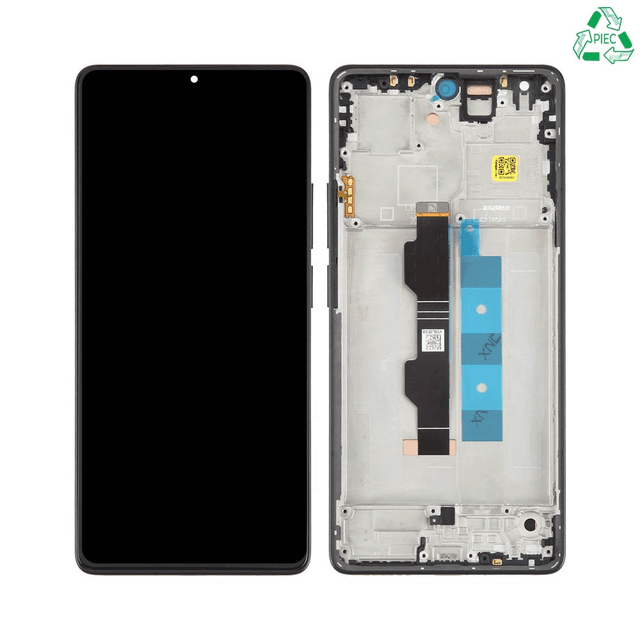 Ecran Tactile Original Pulled avec Châssis (PIEC) Xiaomi Redmi Note 13 Pro 4G Noir