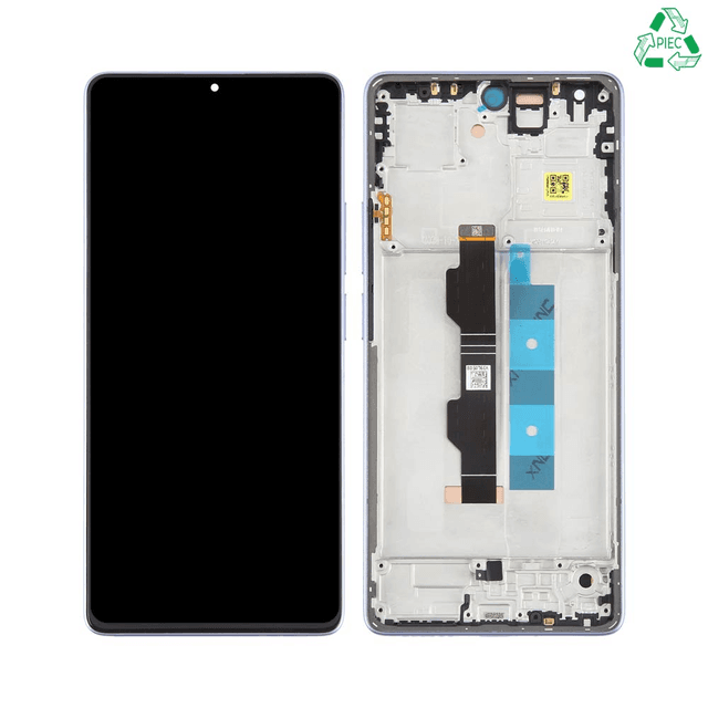 Ecran Tactile Original Pulled avec Châssis (PIEC) Xiaomi Redmi Note 13 Pro 4G Lavander