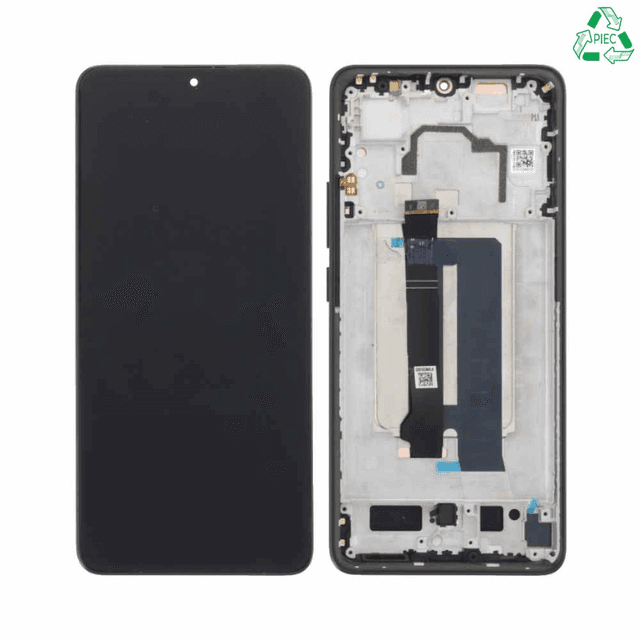 Ecran Tactile Original Pulled avec Châssis (PIEC) Xiaomi Poco X6 Pro 5G Noir