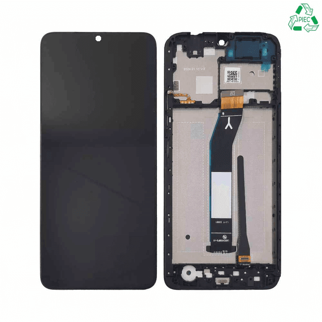 Ecran Tactile Original Pulled avec Châssis (PIEC) Xiaomi Redmi A3 Noir