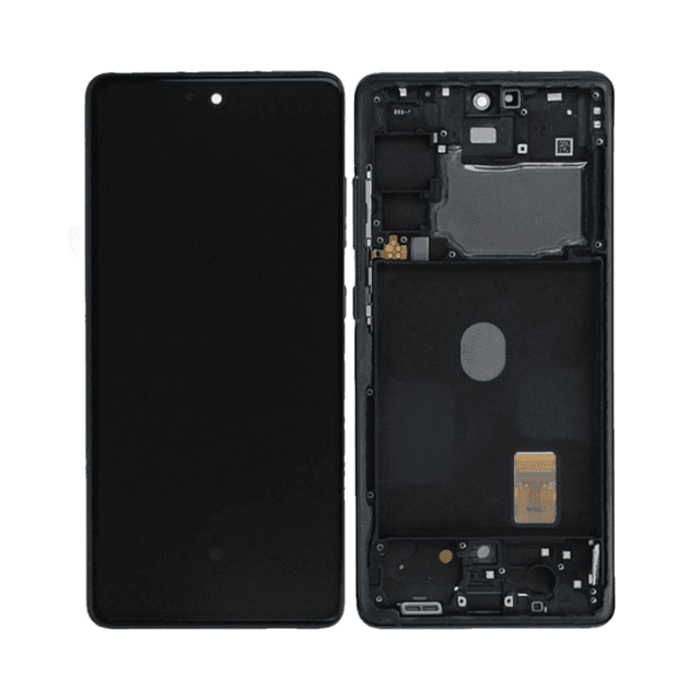 Ecran Tactile Oled avec Châssis Samsung Galaxy S20 FE 5G G781/Galaxy S20 FE 4G G780 Cloud Navy