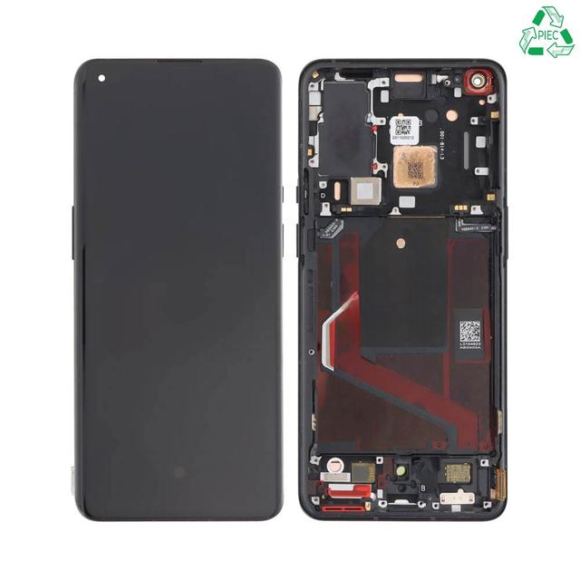 Ecran Tactile Original Pulled avec Châssis (PIEC) OnePlus 9 Pro Noir