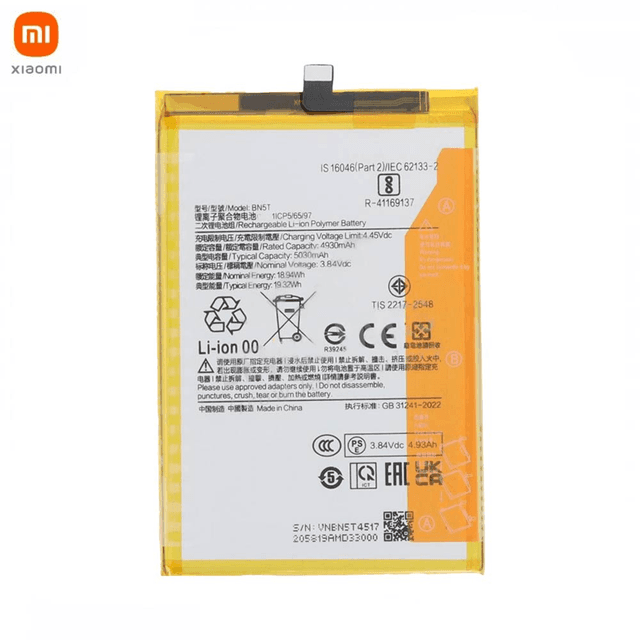 Batterie Original Xiaomi Redmi 13 4G & Poco M6 4G 1330102000137B BN5T