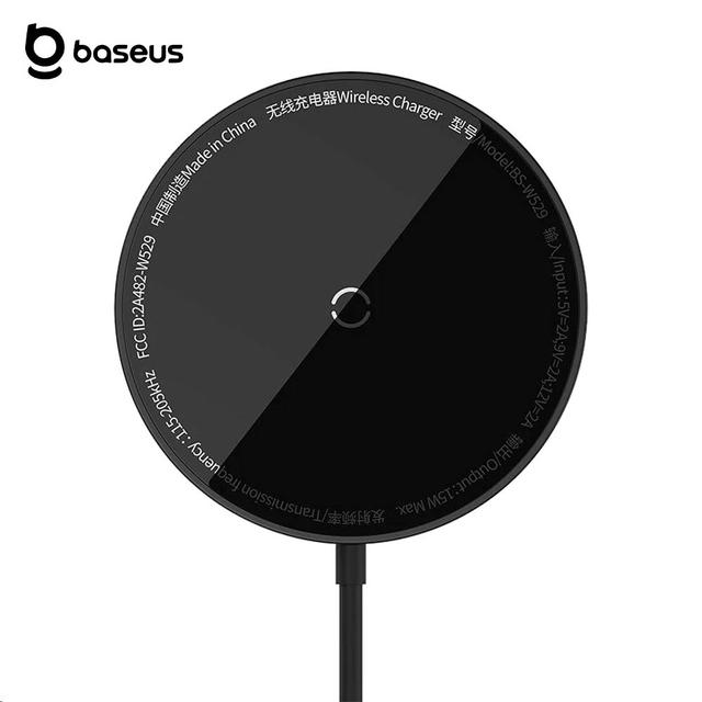 Chargeur à Induction Baseus 15W Noir