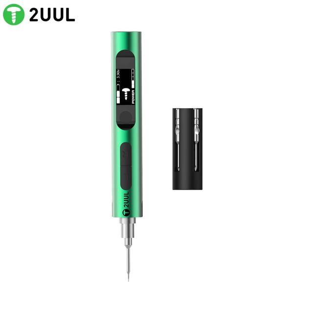 Tournevis Électrique 2UUL SD11 Dynamométrique 4 en 1 (avec Batterie 280mAh)