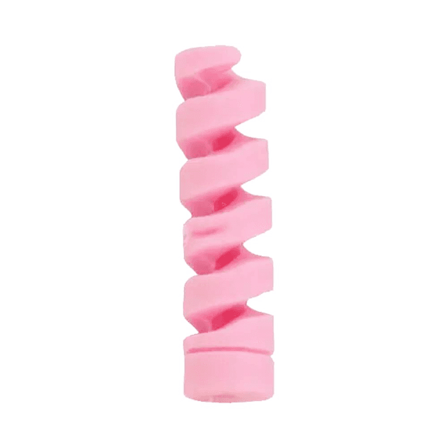 Protection pour Câble en Silicone (x4) Rose