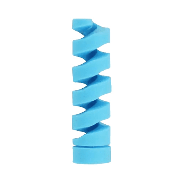Protection pour Câble en Silicone (x4) Bleu