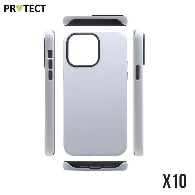 Coques Blanches pour Imprimante de Coque Personnalisée PROTECT pour Apple iPhone 12 Pro Max (x10)