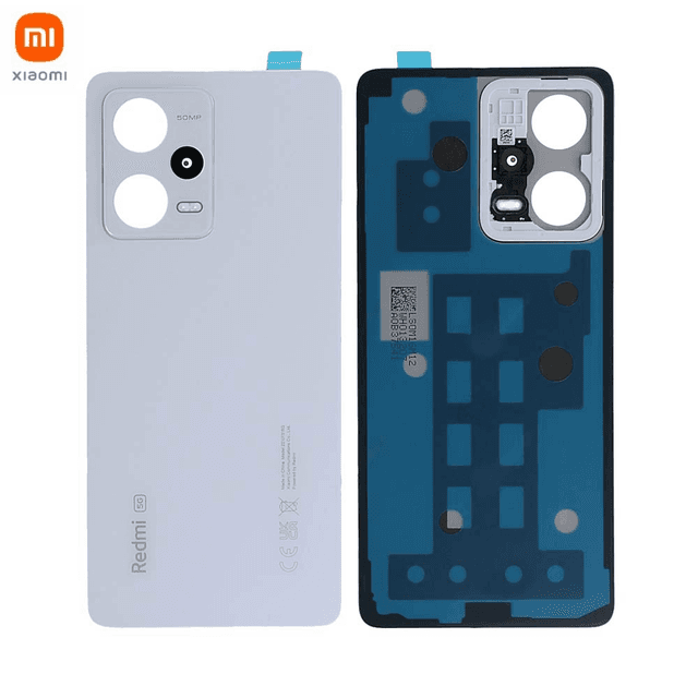 Cache Arrière Original Xiaomi Redmi Note 12 Pro 5G 5600300M1600 Blanc Polaire
