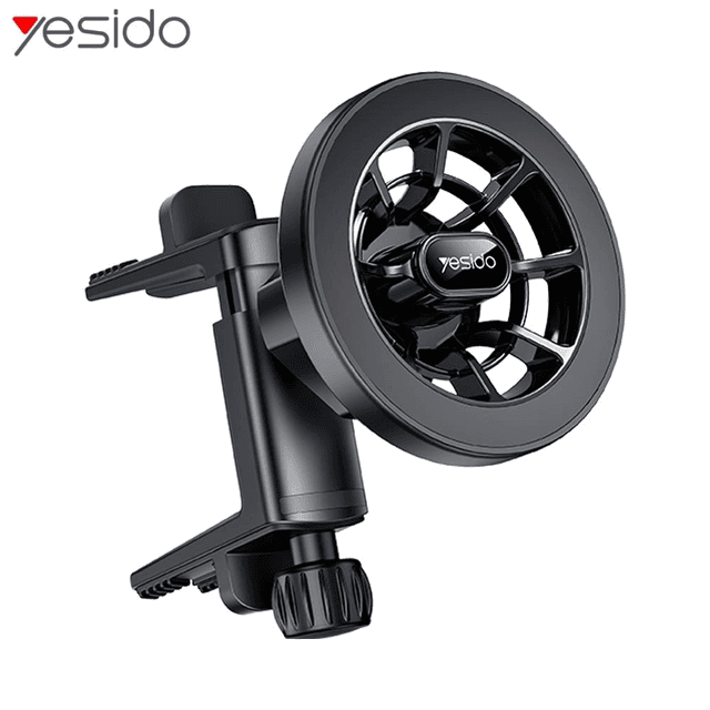 Support Smartphone Magnétique pour Voiture Yesido C221 pour Grille d'Aération Mercedes Noir