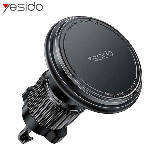 Support Smartphone Magnétique pour Voiture Yesido C252 Noir