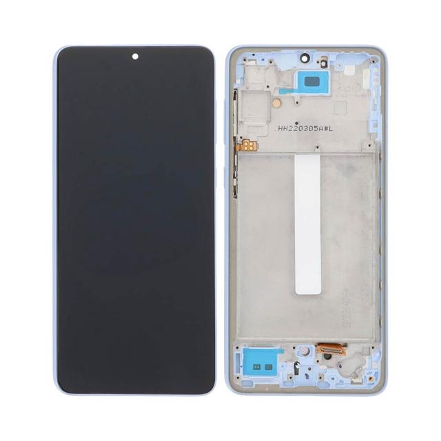 Ecran Tactile Hard Oled avec Châssis Samsung Galaxy A33 5G A336 Bleu