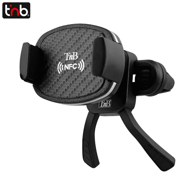 Support Smartphone pour Voiture T'nb avec NFC (Grille d'Aération) Noir