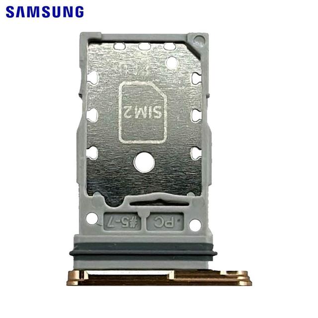 Tiroir SIM Original Samsung Galaxy S25 & S25 Plus GH98-49874G Corail