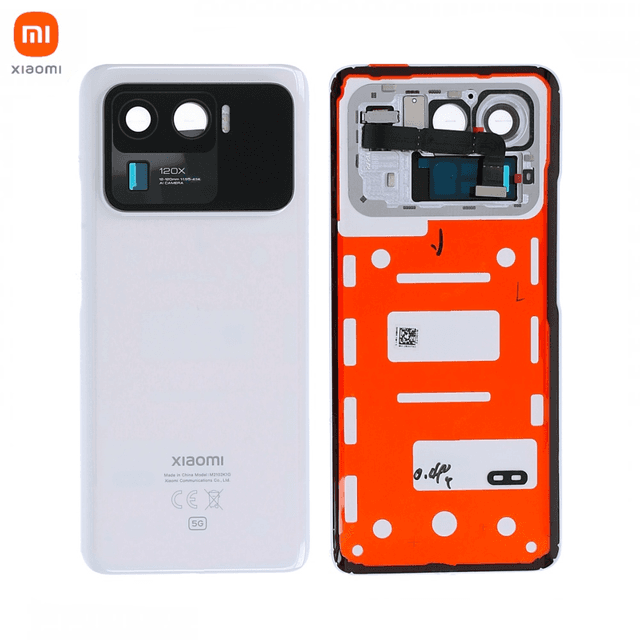 Cache Arrière Original Xiaomi Mi 11 Ultra 56000800K100 Blanc Céramique