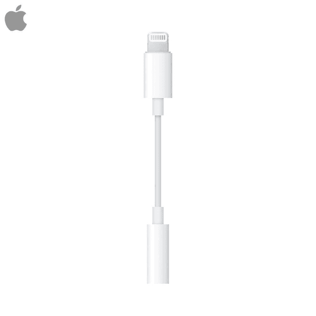 Adaptateur Lightning vers Jack Apple MMX62ZM/A Blanc