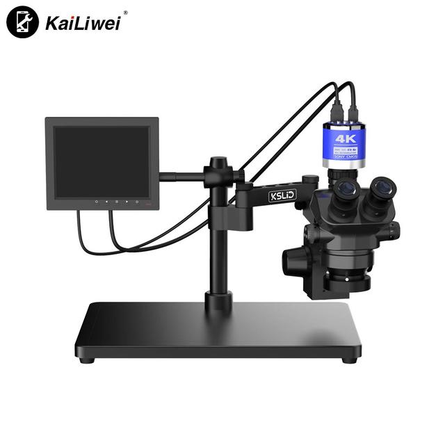 Microscope KaiLiwei 7050TVP avec Caméra 4K et Écran HD 8"