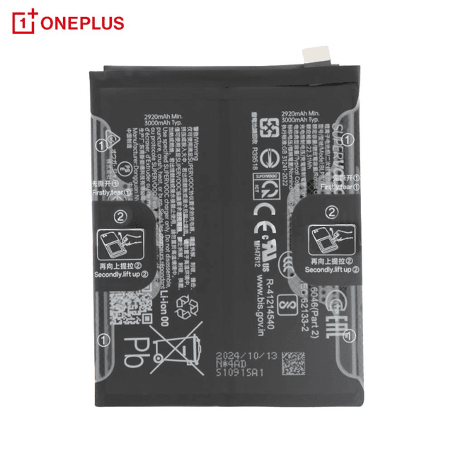 Batterie Original OnePlus 13 5G 621035000177 BLPB09