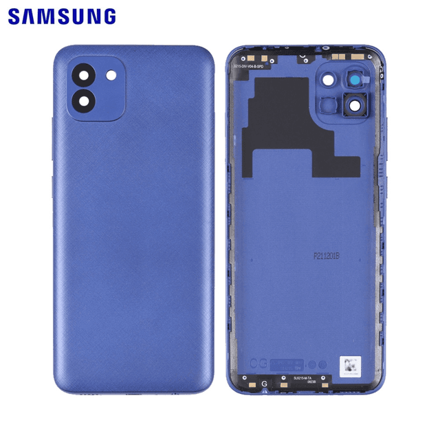 Cache Arrière Original Samsung Galaxy A03 A035F/Galaxy A03 A035G GH81-21663A Bleu