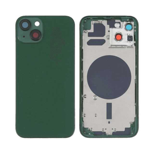 Coque de Réparation Apple iPhone 13 (Without Parts) Vert