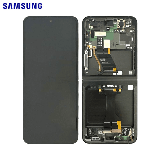 Ecran Tactile Original Samsung Galaxy Z Flip 5 5G F731 GH82-31828E GH82-31827E Vert / Bleu / Gris / Jaune
