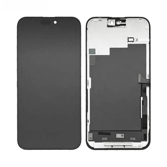 Ecran Tactile Incell HD+ Apple iPhone 15 Pro Max (90Hz) Noir
