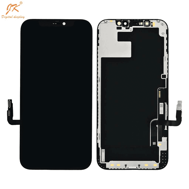 Ecran Tactile Incell FHD LTPS Apple iPhone 12 Pro/iPhone 12 (JK IC Removable) Noir