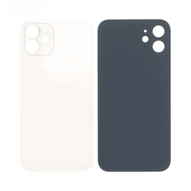 Vitre Arrière Apple iPhone 12 (Laser LH) Blanc