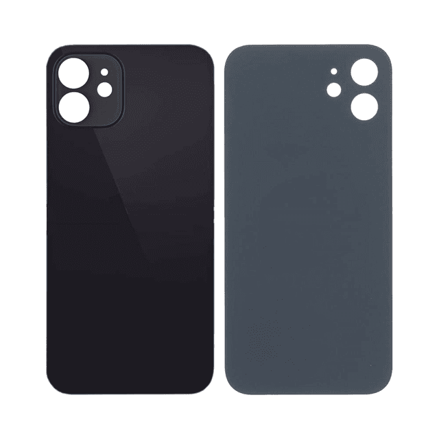 Vitre Arrière Apple iPhone 12 (Laser LH) Noir