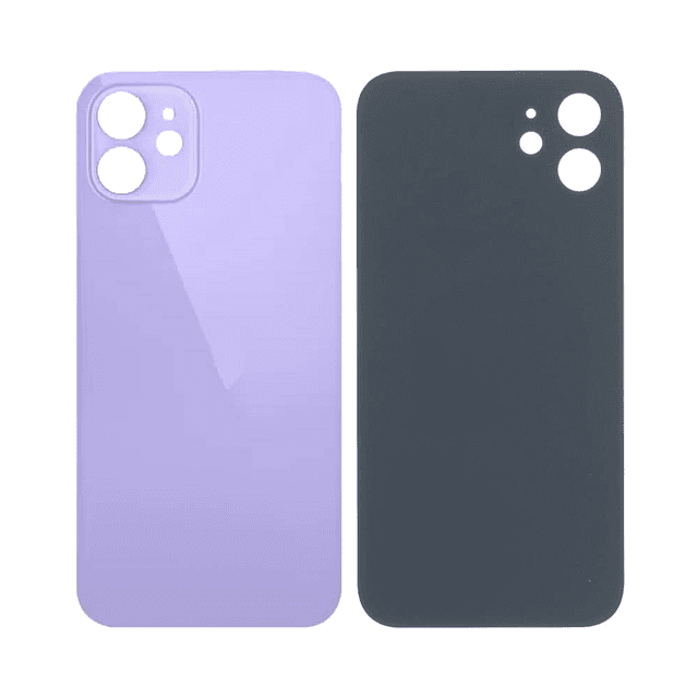 Vitre Arrière Apple iPhone 12 (Laser LH) Mauve