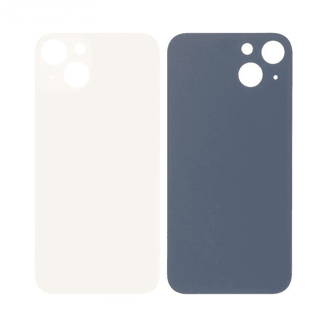 Vitre Arrière Apple iPhone 13 Mini (Laser LH) Lumière Stellaire