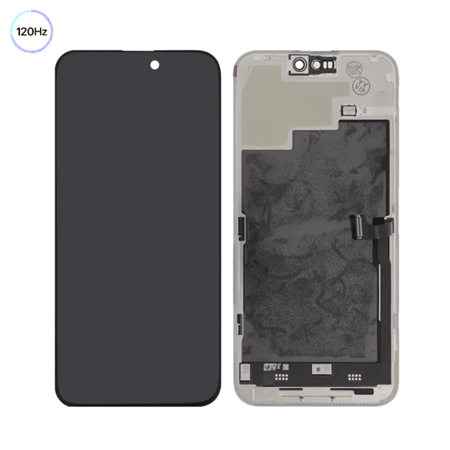 Ecran Tactile Soft Oled Apple iPhone 15 Pro Max (120Hz IC Removable) Noir