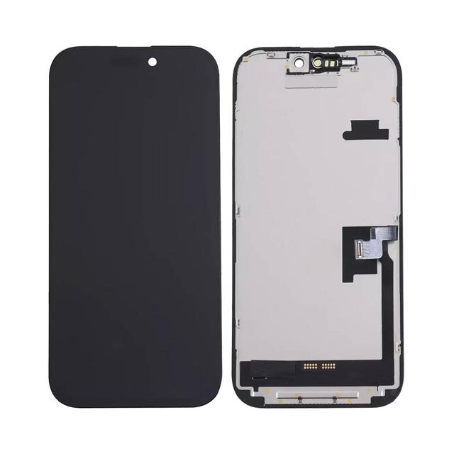 Ecran Tactile Incell FHD LTPS Apple iPhone 16 Pro (120Hz IC Removable COF) Noir