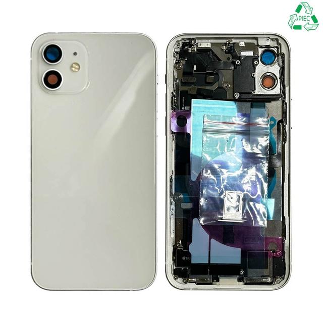 Coque de Réparation Complète Aftermarket (PIEC) Apple iPhone 12 (Version US) Blanc