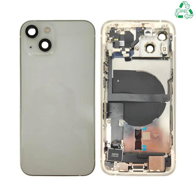 Coque de Réparation Complète Aftermarket (PIEC) Apple iPhone 13 Lumière Stellaire