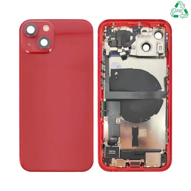 Coque de Réparation Complète Aftermarket (PIEC) Apple iPhone 13 Rouge