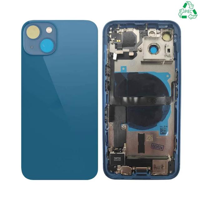 Coque de Réparation Complète Aftermarket (PIEC) Apple iPhone 13 (Version US) Bleu