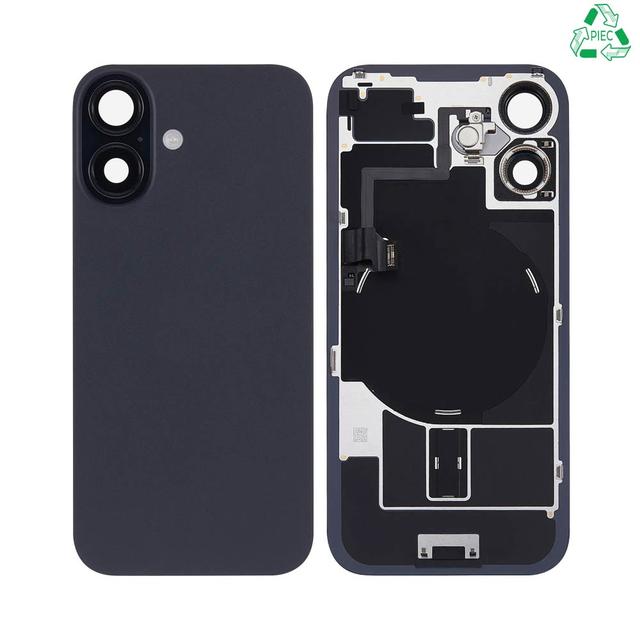 Cache Arrière Aftermarket (PIEC) Apple iPhone 16 Noir