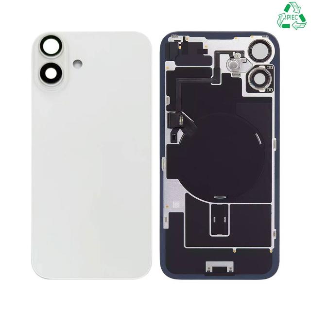 Cache Arrière Original Pulled (PIEC) Apple iPhone 16 Grade A++ Blanc